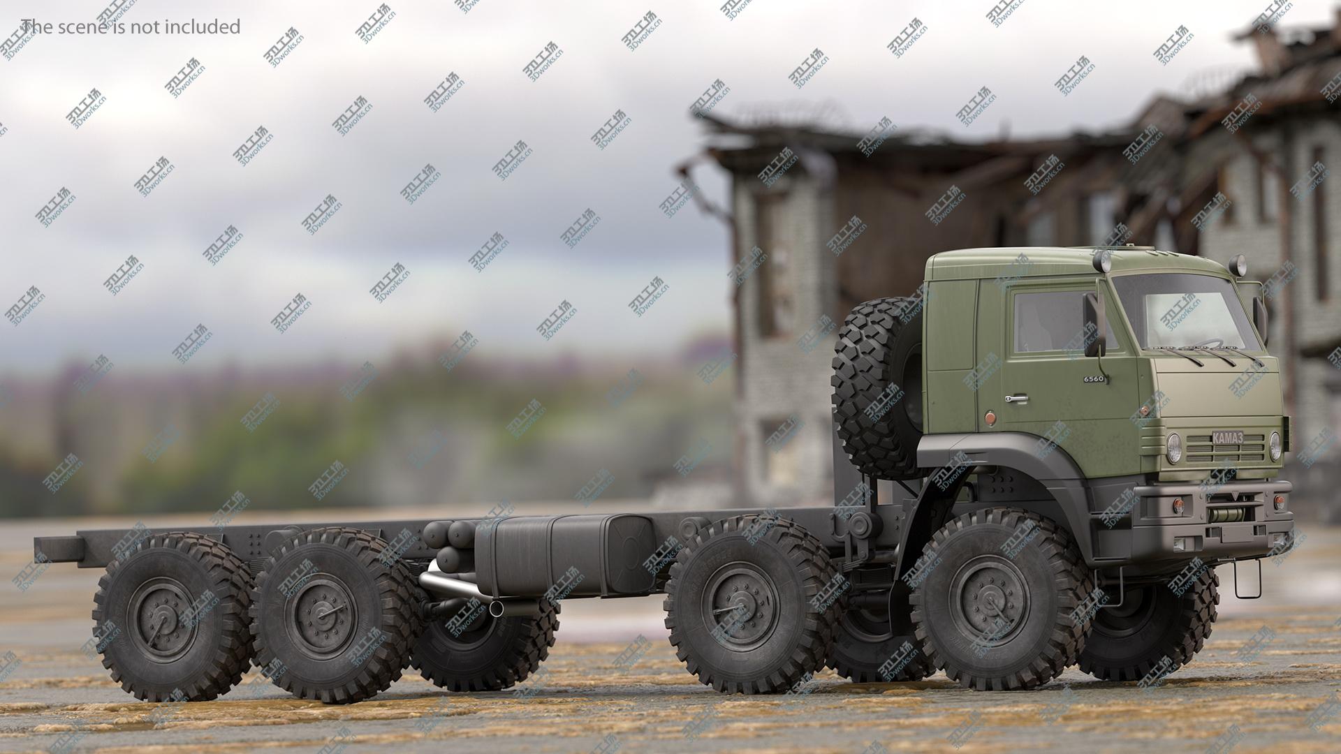 images/goods_img/202104021/3D Kamaz 6350 8x8 Military Truck Chassis/4.jpg